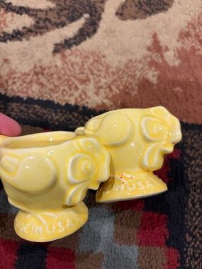Vintage Fanny Farmer egg hen cups